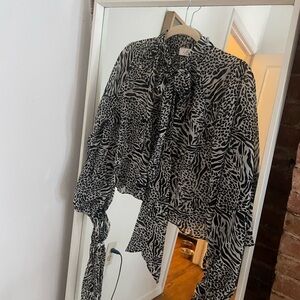 REVOLVE cropped blouse